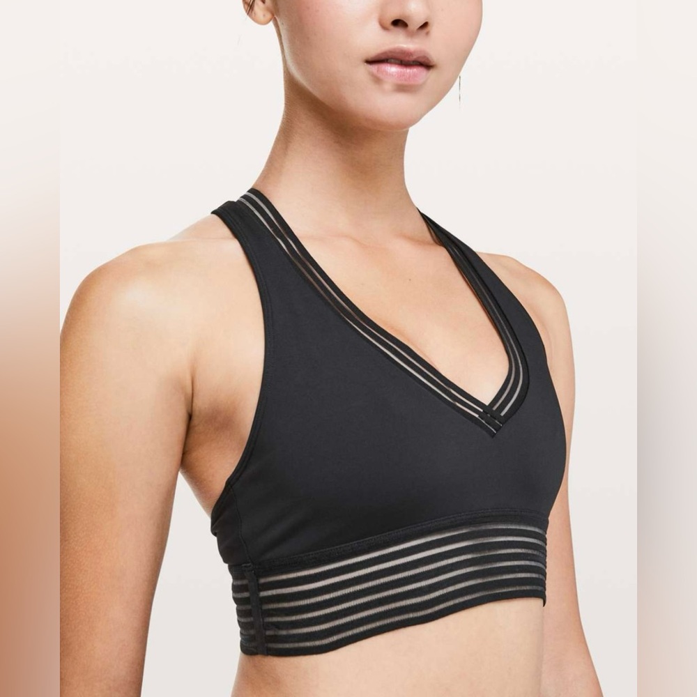 Lululemon Find Focus Bra Black Size 4